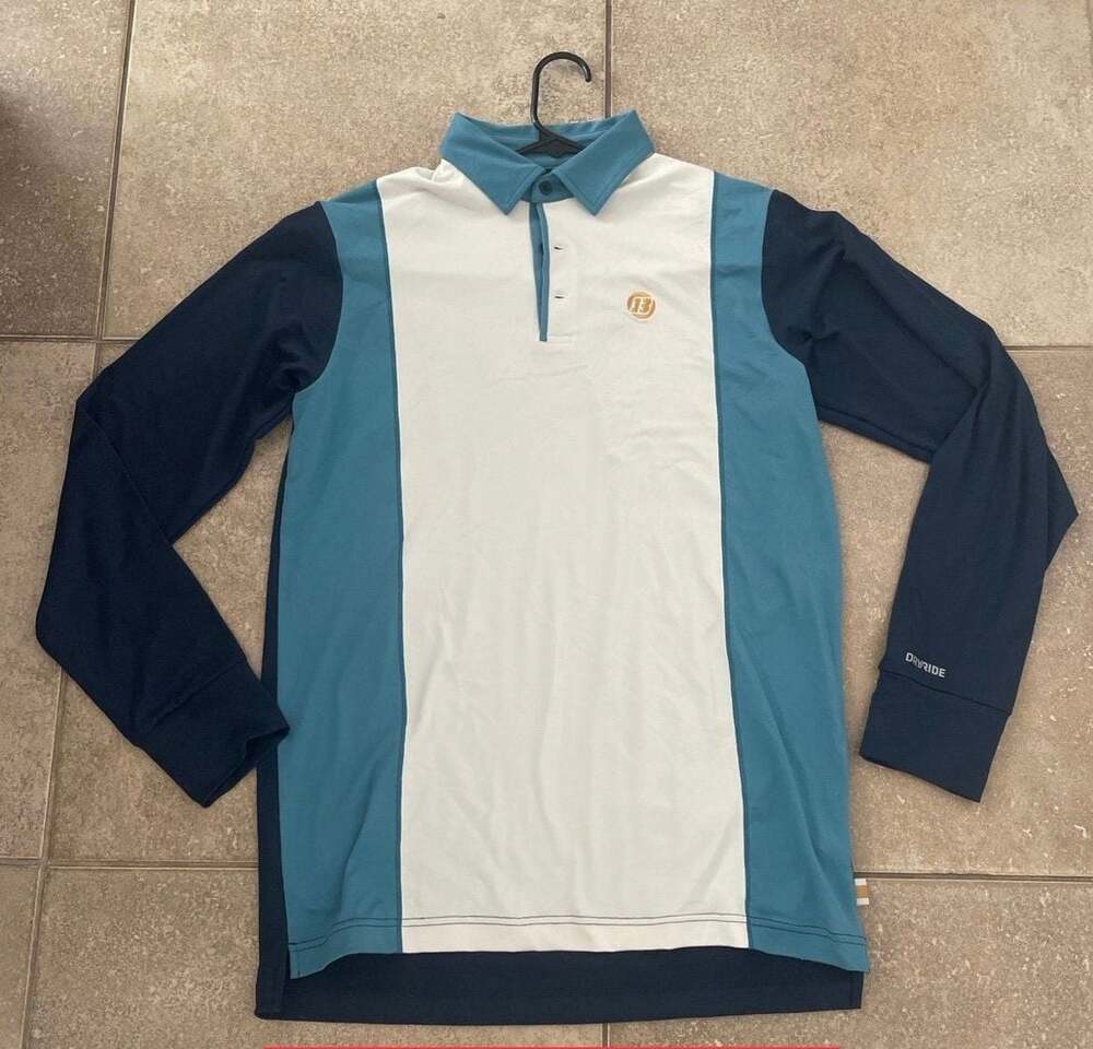 Mens Burton Athletic Long Sleeve Collared Pullover Mens Small